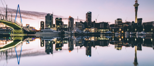 Auckland city skyline