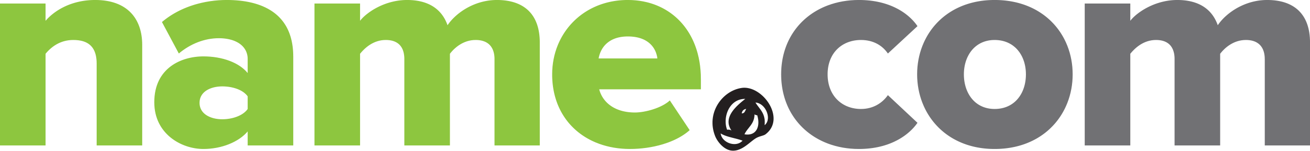 Name.com's logo