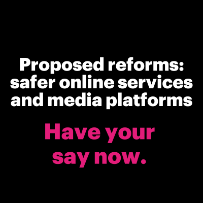 Safer online services and media platforms — new discussion doc open for consultation